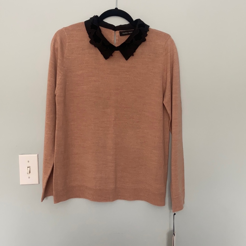 Ivanka Trump Sweater with Collar
